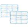 vhbw 2x filtro compatibile con Bosch BSD2880/08, BSD2880/09, BSD2883/06, BSD2883/08, BSD2883/09, BSD3000RU/06