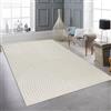 Teppich-Traum Soggiorno Camera da letto Camera dei bambini Sala d'attesa Boho Bow Pattern Crema effetto 3D 200x290 cm