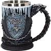 Syfunlv Boccale di birra, boccale di birra in acciaio inossidabile, boccale di birra da caffè 3D da 600 ml, lungo 15 cm, bicchieri a forma di secchio con manico, per bevande calde, caffè, birra, bevande .