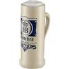 Hofbräuhaus München Boccale da birra | Boccale in pietra Saga 1589 0,5 l bicchiere da birra originale con logo HB HB con scritta Monaco e anno di fondazione in blu con elegante design tradizionale