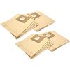 vhbw 20x sacchetto compatibile con Electrolux Z 2313 Mondo Plus, Z 2312 Mondo Plus aspirapolvere - 23,5cm x 23cm color sabbia