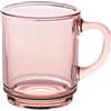 Duralex - Set di 6 tazze in vetro temperato rosa 26 cl - Collezione Versailles ultra resistenti e impilabili - Produzione francese, 4020ER06
