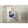 GUILLIN 25 pezzi standipack ST02000TP vaschette per alimenti riutilizzabili uso congelatore e microonde 2000 ml misura contenitori 242x185x86 mm