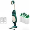 AMG Shop Online Aspirapolvere VK140 FOLLETTO + Spazzola HD40 + 6 Sacchetti, Sacco 2,5L, Filtri e Profumini Inclusi, Motore Originale, 74 dBA, 3 kg, Garanzia 2 Anni
