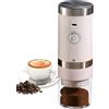 Generico Macinacaffè Elettrico, Macinacaffè Elettrico | Macinino Per Fragole Con Ricarica USB Senza Fili | Macinacaffè Conico Ricaricabile, Macchina Per Caffè Espresso Elettrica Per Viaggi, Campeggio O Uso Dom