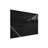 DarHaus Copri piano cottura induzione 70x52 cm copertura per piano cottura in vetroceramica 1 pezzi universale per piastre di cottura paraspruzzi tagliere in vetro temprato, Legno nero