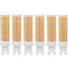 Generic Lampadine LED G9 15W Equivalenti 150W Lampadina alogena CRI 80+ 1500LM Non dimmerabile Per lampadari plafoniere lampade da tavolo camera letto cucina soggiorno(Warm White 3000K,6pack)
