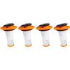 Zhanhai ZR009010 Confezione da 4 filtri lavabili per aspirapolvere Rowenta X-Force Flex 9.60, filtri HEPA per modelli Allergy RH2038WO, RH2037WO, RH2039WO