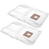 vhbw 10x sacchetto compatibile con Fein Dustex 35LX AC, 35LX, 35L, 35 MX AC, 25L, 35 MX aspirapolvere - volume di 35l 43cm x 25cm Bianco