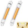 Dvnoua R7S LED 118mm Dimmerabile 30W, Lampadina R7S LED Bianco Naturale 4000K 3000LM, Lampada R 7S 118mm Equivalente a 300W Lampada Alogena, Nessun Sfarfallio, Illuminazione Fascio 360°, 2 Pezzi
