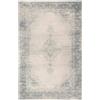TESSO LIVING Tappeto Salotto XXL Kilim Vintage 230x320 cm Crema Lavabile Pelo Corto Antiscivolo Oeko-Tex Design Belga