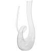 SHINEOFI Decanter per Vino in Vetro 1300ml, Fondo Piatto e Stabile | Design Creativo e Grazioso, Migliora Aroma e Sapore, Caraffa per Vino Trasparente, Accessorio Elegante