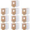 Chuancheng Confezione da 10 sacchetti per la polvere di ricambio per aspirapolvere Ecovacs Deebot Ozmo N8/N8 Pro/N8+/N8 Pro, per ECOVACS DEEBOT T8 T8+ T8 AIVI T8 AIVI+ T8 Max T9+ DX93 DDX96 yeedi vac Station