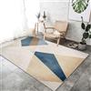 Generico Salotto Tappeto 50x80 cm, Stampa Bohémien Moderno Geometrico Tappetini Beige Decorativi Area Rettangolare Antiscivolo Tappetino Moquette Letto Morbido A Pelo Corto Per esterno Interni