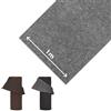 Olivo Tappeti OLIVO.shop | TRAFFIC - Tappeto zerbino antiscivolo su misura per interno ed esterno, sagomabile, effetto moquette, 3 colori (Grigio, 1X1)