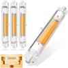 Dvnoua Lampadina R7S LED 118mm Dimmerabile 30W, Lampada R7S LED Bianco Caldo 3000K 3000LM, RS7 LE D 118mm Equivalente a 300W Lampada Alogena, Nessun Sfarfallio, Illuminazione Fascio 360°, 4 Pezzi