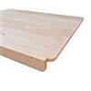 Generico Spianatoia antiscivolo tagliere tavola asse impastare faggio evaporato massello (Cm 90×67 con bordo antiscivolo)
