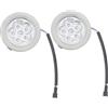PartyKindom Luce LED per Cappa Cucina Argento in Plastico, 2 Pezzi | Alta Luminosità ed Efficienza Energetica, per Diversi Scenari Cucina, Ricambio Apparecchio Forno e Microonde