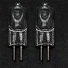 UGEFKMQ Lampadina alogena G5.3 230V 35W GU5.3 base a doppio ago Scaldacandele di ricambio Forno Olio per microonde Lampada per aromaterapia Illuminazione dell'incenso 5PC 35W