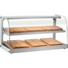 Ristoattrezzature Modello: 103752781248,Espositore neutro da banco vetri curvi 98,9x45,7x51,6h cm 150 lt