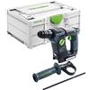 Festool Martello perforatore a batteria BHC 18-Basic (con impugnatura aggiuntiva, arresto di profondità), in Systainer