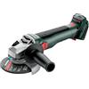 Metabo smerigliatrice angolare a batteria W 18 LT BL 11-125 - 613052840 - 18 V - Con potente motore brushless - Senza batteria né caricatore