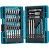 Makita B-57015 Set Punte Cacciavite 38 pezzi Attacco Dado Custodia Resistente
