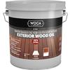 WOCA Danimarca - Olio per legno per esterni - Mordenti penetranti a base d'acqua per terrazze in legno, recinzioni, rivestimenti e mobili esterni - Bangkirai [3L]