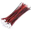 Walfront 20 Set/Pacco Micro JST 1.25MM Connettore Maschio Femmina a 2 Pin / 3 Pin con Fili Cavi per Circuito Stampato(2Pin)