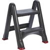 Curver Rubbermaid Sgabello Pieghevole Salvaspazio Scaletta 2 Scalini Antiscivolo R034721