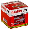 Fischer 25 Tasselli Duopower, 12 x 60 mm, per Muro Pieno, Mattone Forato, Cartongesso, 538243