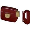 Cisa 50131 Serratura da Applicare, per Porte Legno, Entrata Sinistra, 50 mm