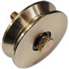 COMUNELLO Ruota Gola a V Doppio Cuscinetto per Cancelli Ø 140 mm Spessore 32 mm Fc 305 1PZ