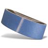 MENZER Blue Nastri abrasivi, 533 x 75 mm, p. Levigatrici palmari a nastro, Corindone zirconio (10 Pz.) G40