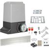 Yakimz 550W Motore per cancello scorrevole elettrico, controllo Bluetooth, apriporta per garage fino a 1200 kg, 12M motore per cancello scorrevole per cortile, con 2 telecomandi