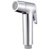 Whychstore 1 ugello per WC, accessorio per doccia e WC, spruzzatore portatile multifunzione, ugello per risciacquo, rubinetto per bidet da donna (argento)