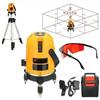 Laser V5 LIVELLA LASER TRACCIATORE AUTOLIVELLANTE 360º ROTAZIONE BOLLA DIGITALE MAGNETICA