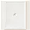 FORTUNATO Piatto Doccia in Cemento Effetto Pietra, 80x100 cm, Spessore 4,8 cm, Antiscivolo, Idrorepellente, per Interni e Esterni (Bianco)