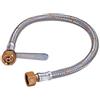 CG94 - Attacco Flessibile GPL 50cm | Ricoperto in Acciaio | Tubo Gomma con Trecciatura Metallica, Multicolore