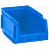 Eplastic Set 12 contenitori in PEHD a bocca di lupo L 105 x H 85 x P 163 - Blu