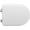Dianhydro Copriwater Coprivaso Tavoletta Sedile WC per Olympia Vaso Serie 92 Bianco