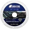 SHDIATOOL Disco da Taglio 125mmx22,23mm per Smerigliatrice Angolare, Disco Diamantato per Metallo a Parete Sottile, Angoli in Metallo, Tubi e Profili in Metallo, Ferro, Ghisa