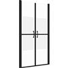 vidaXL Porta per Doccia in ESG Semi Satinato (68-71) x190 cm