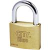ISEO P700 LUCCHETTO CITY ARCO 30MM OTTONE Q.TA 10