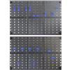 Labor Set 2 Pannelli Forati in Plastica 500x330 mm con 24 Ganci Inclusi