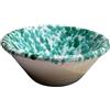 Le Terrecotte di Cassiano Fabio Catino gocciolato verde ramina in ceramica cm31x h 14