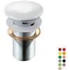 Dianhydro PILETTA LAVABO FANCY SENZA TROPPO PIENO Bianco