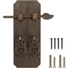 Ausla Ferramenta per Porte, Maniglie per Porte in Rame Antico Stile Cinese Maniglia retrò Montaggio Hardware per Mobili Vintage per Cassettiere