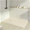 KOES - Piatto Doccia in Resina Serie INDO - 100x180 - Crema RAL 1013
