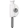 Abus Ftr70-72 W Al0125 Serratura con Blocco, Blocco per Finestre con Copri Serratura, Chiusura a Chiave, Livello di Sicurezza: 4, 03757, 40 Mm, Bianco